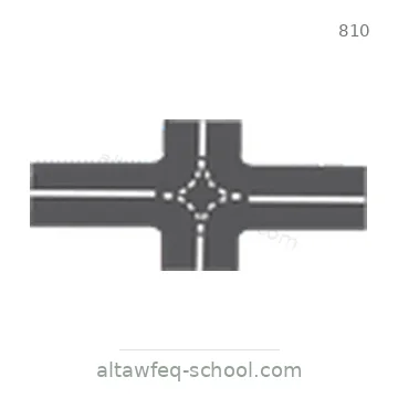شاخصة المرور رقم 810